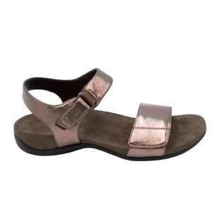 Vionic Marsala adjustable metallic sandals women’s size 6